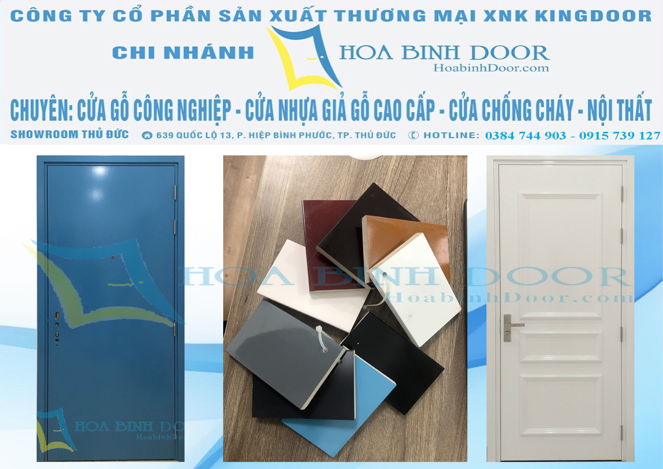 Giá Cửa Nhựa Gỗ Composite Tại TP.HCM | HoaBinhDoor .